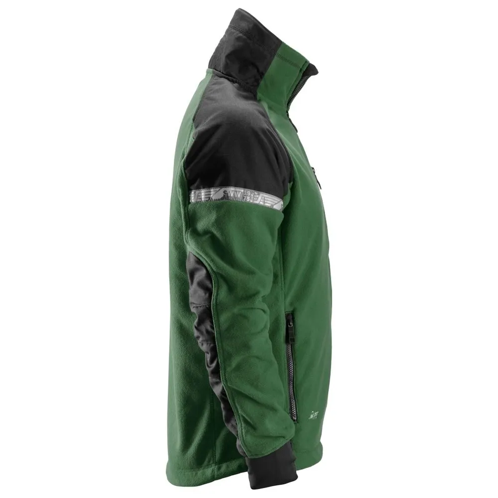 Snickers 8005 AllroundWork, Windproof Fleece Jacket - Forest Green