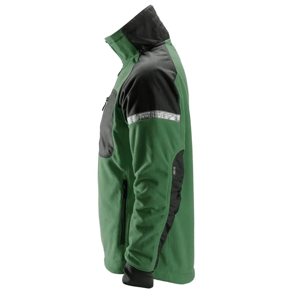 Snickers 8005 AllroundWork, Windproof Fleece Jacket - Forest Green