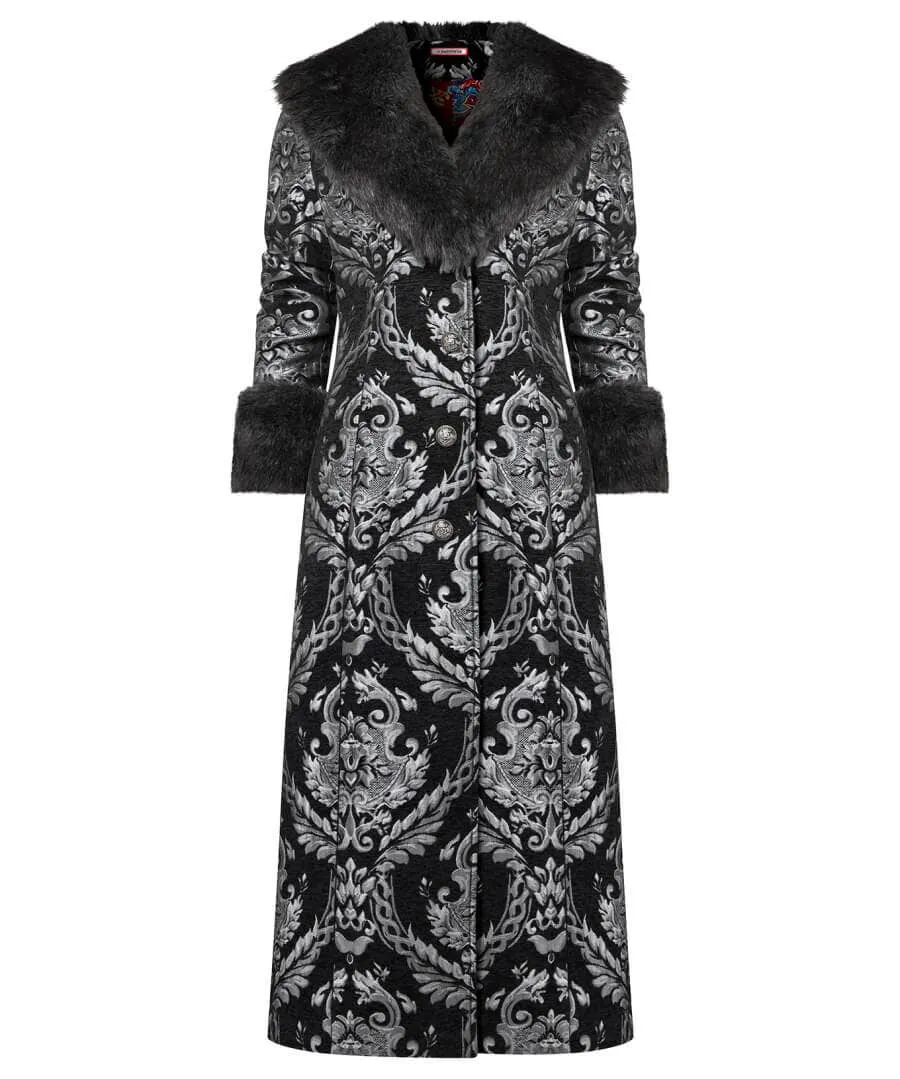 Statement Jacquard Coat