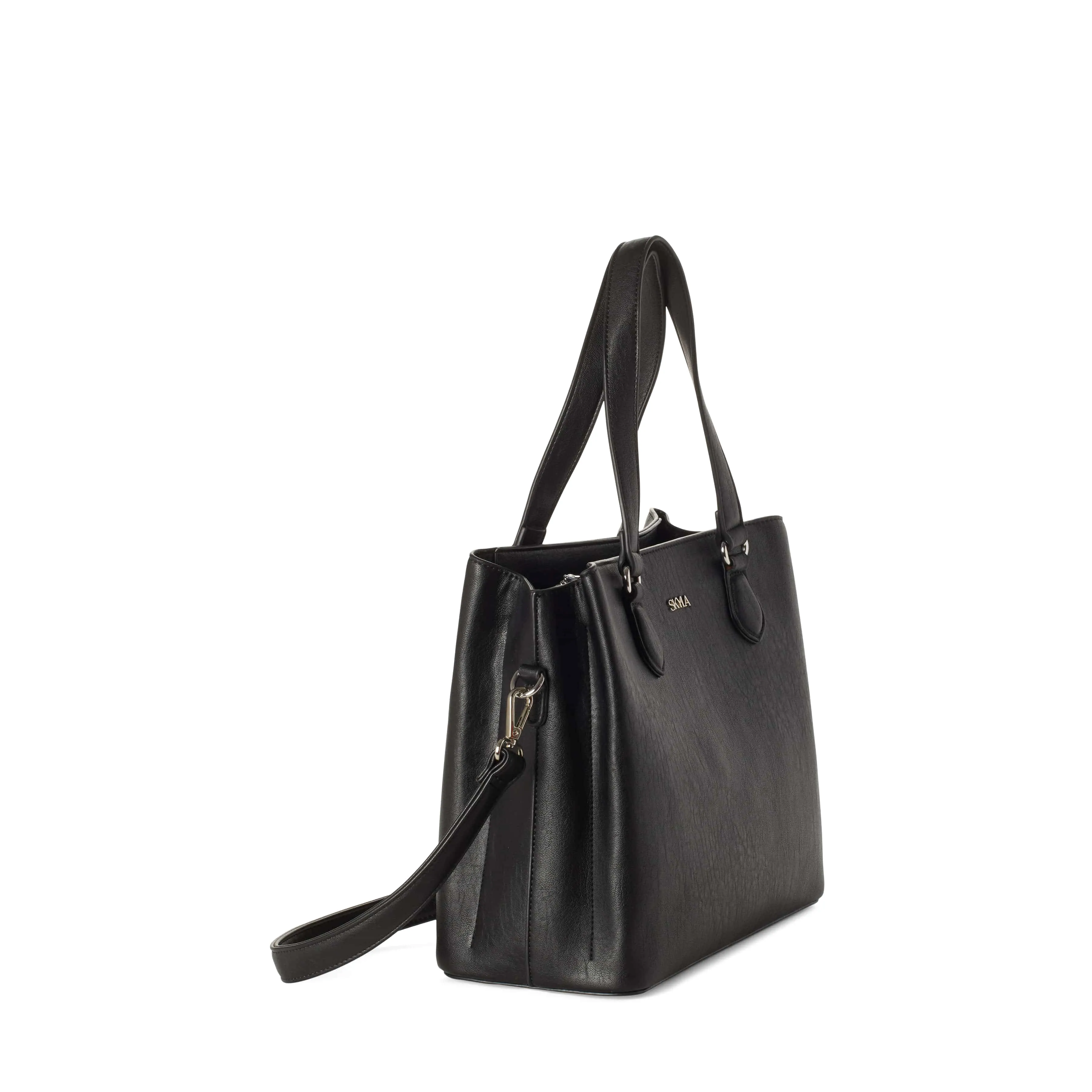 Tanya Vegan Shoulder Bag |Black