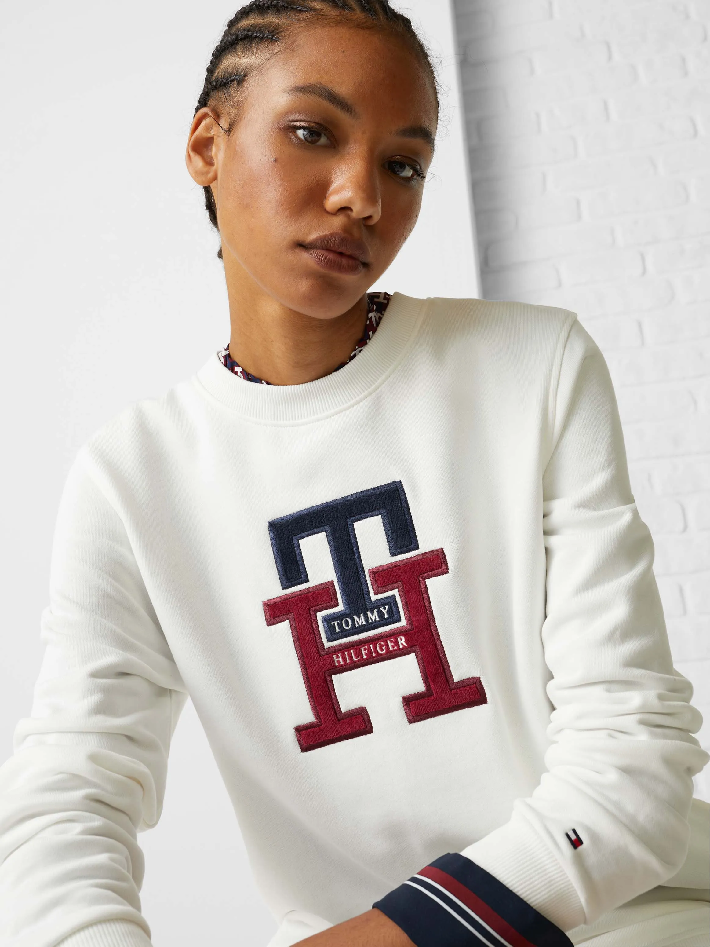 TH Monogram Jumper Dress | Sweatshirts & Hoodies | Tommy Hilfiger