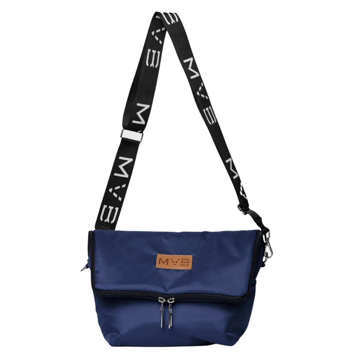 The Flip Vegan Recycled PET Shoulder Bag | Blue