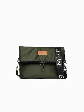 The Flip Vegan Recycled PET Shoulder Bag | Green