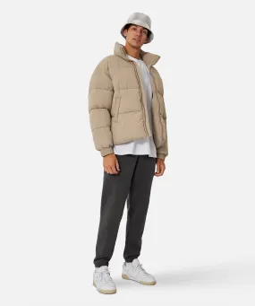 The Regent Puffer Jacket - Latte