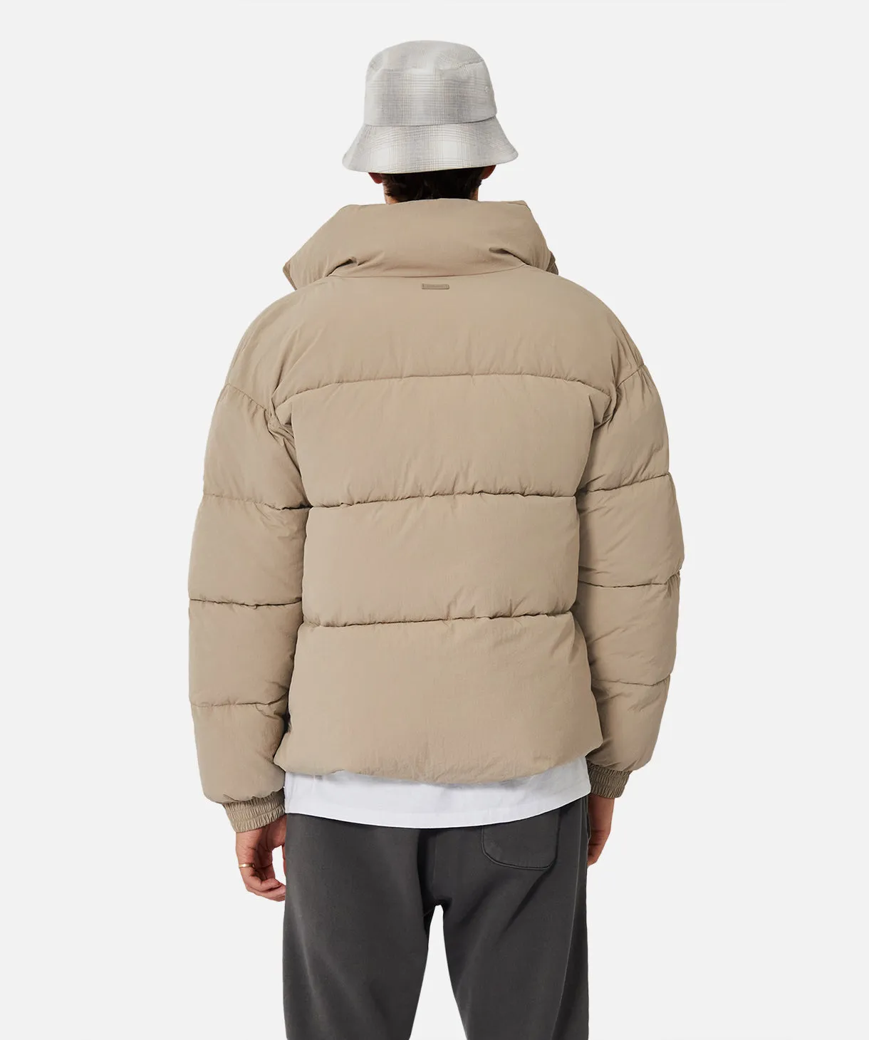 The Regent Puffer Jacket - Latte