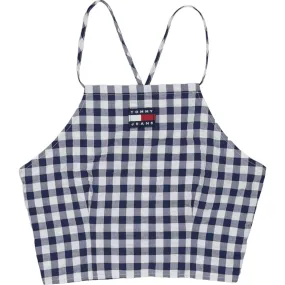 Tommy Jeans Blue Strappy Top