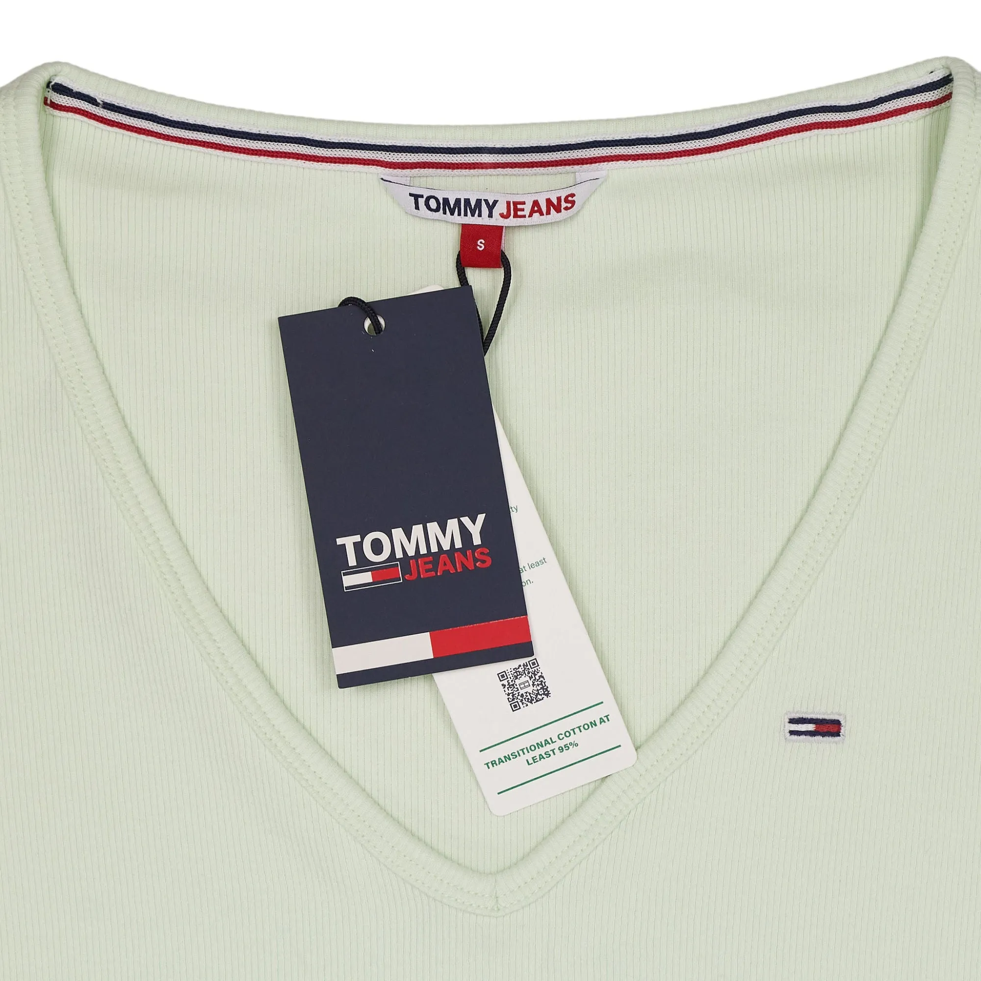 Tommy Jeans Mint Baby Crop Top