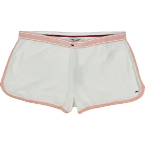 Tommy Jeans White Towelling Shorts