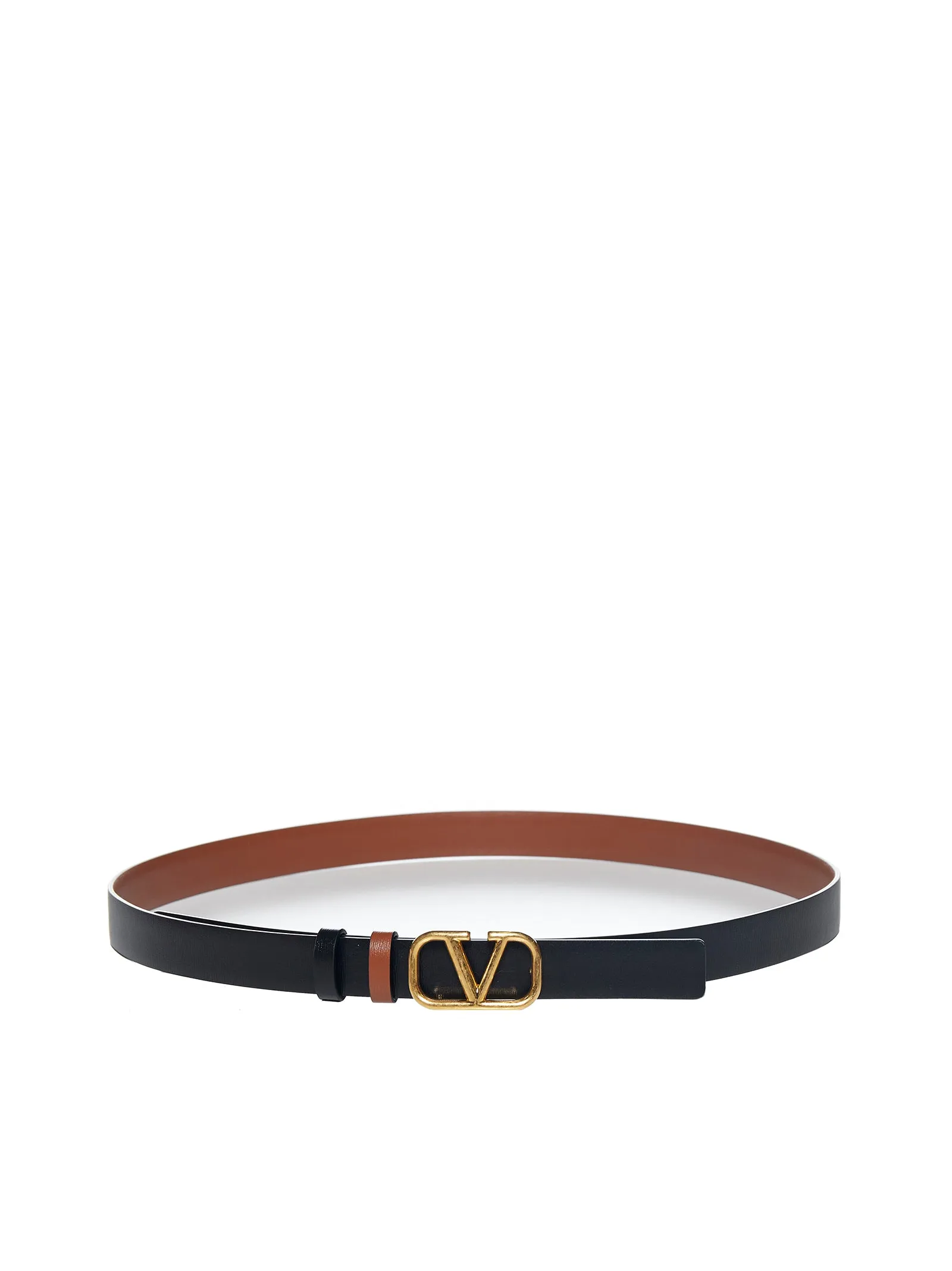 Valentino VLogo Reversible Buckle Belt