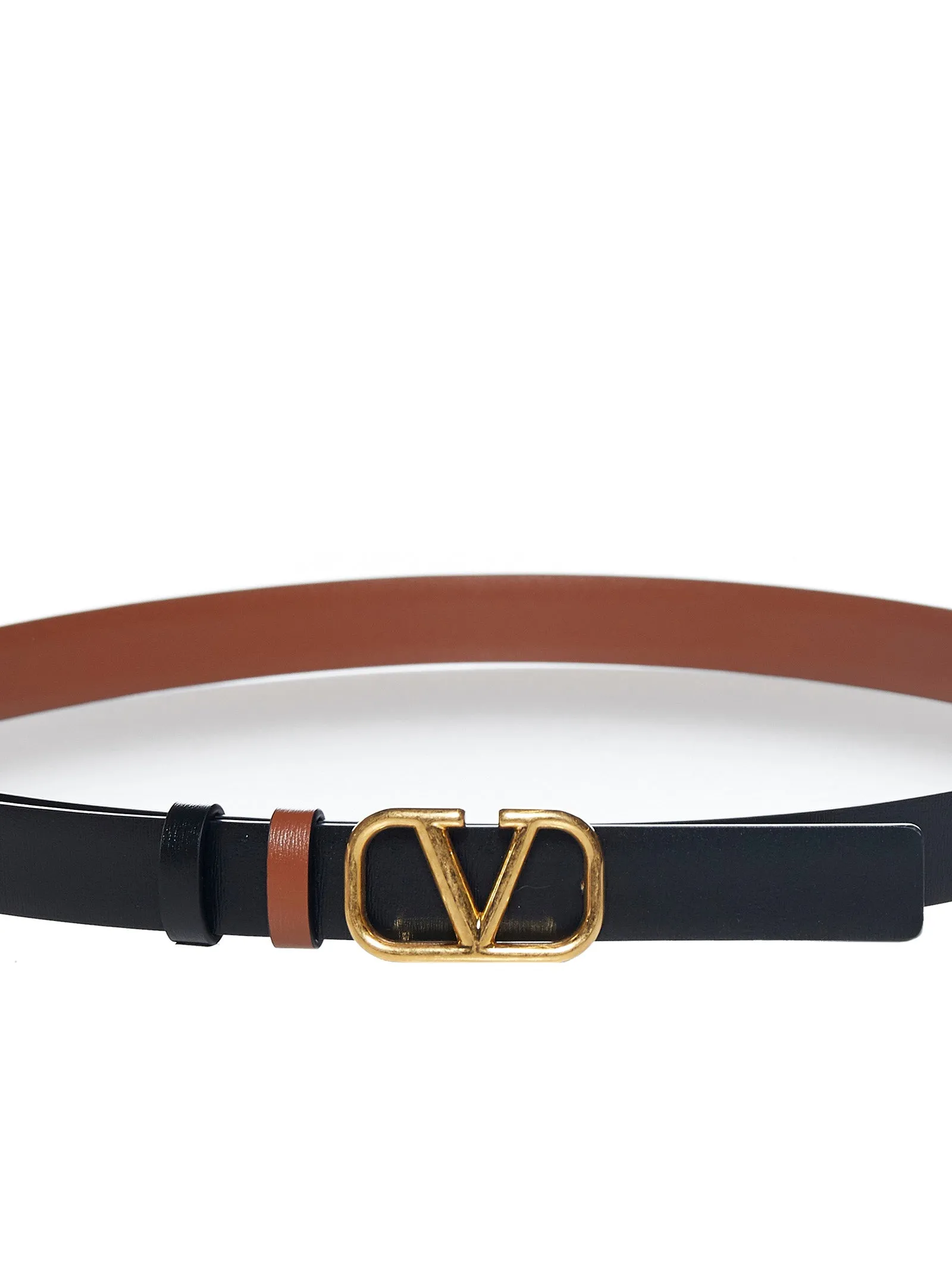 Valentino VLogo Reversible Buckle Belt