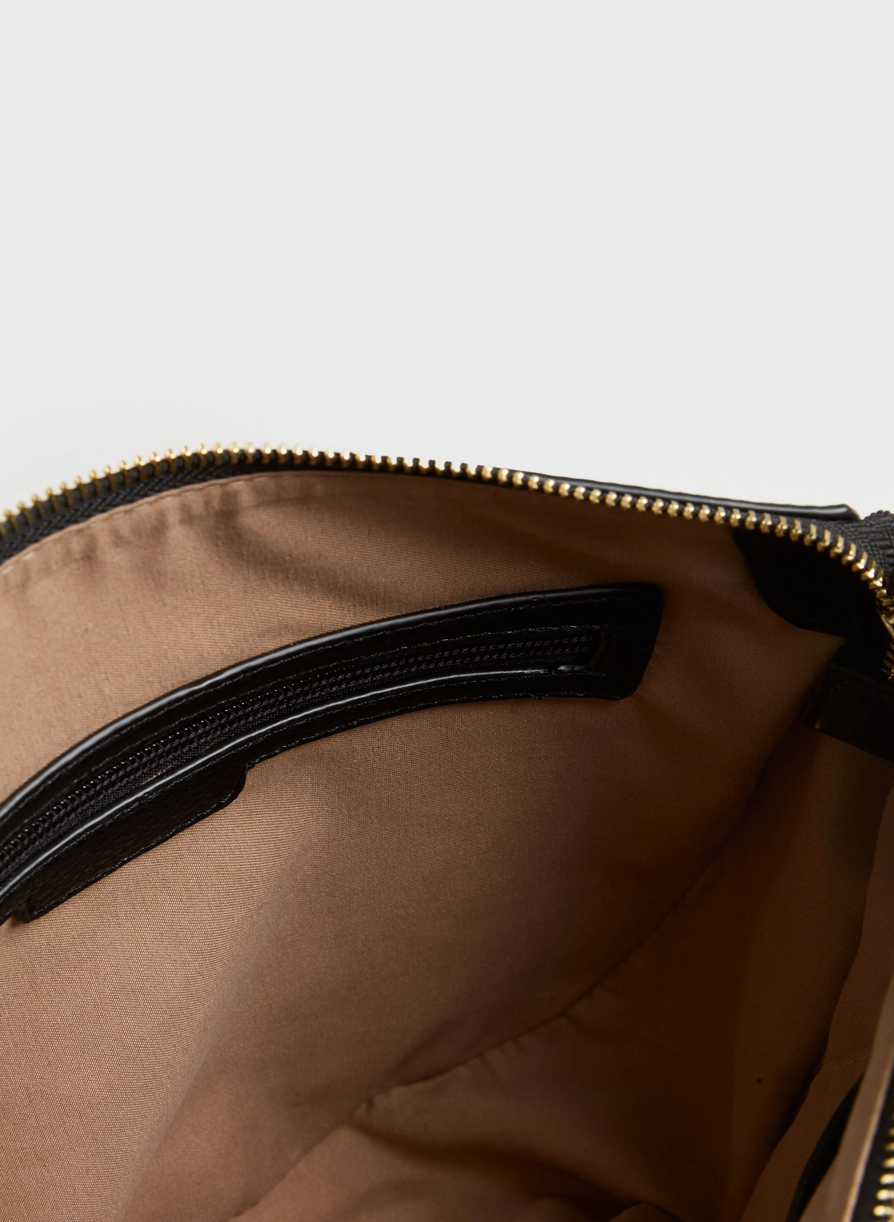 Vegan Braid Detail Shoulder Bag