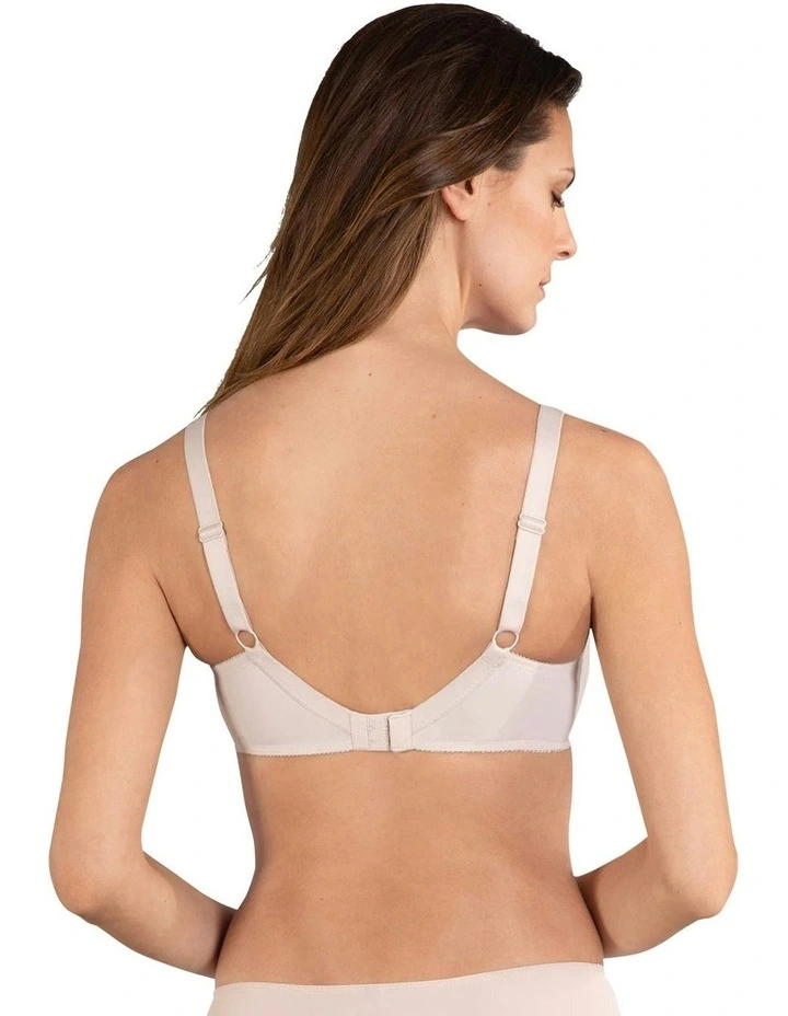 Wireless Maternity & Nursing Bra With Cotton in Light Beige