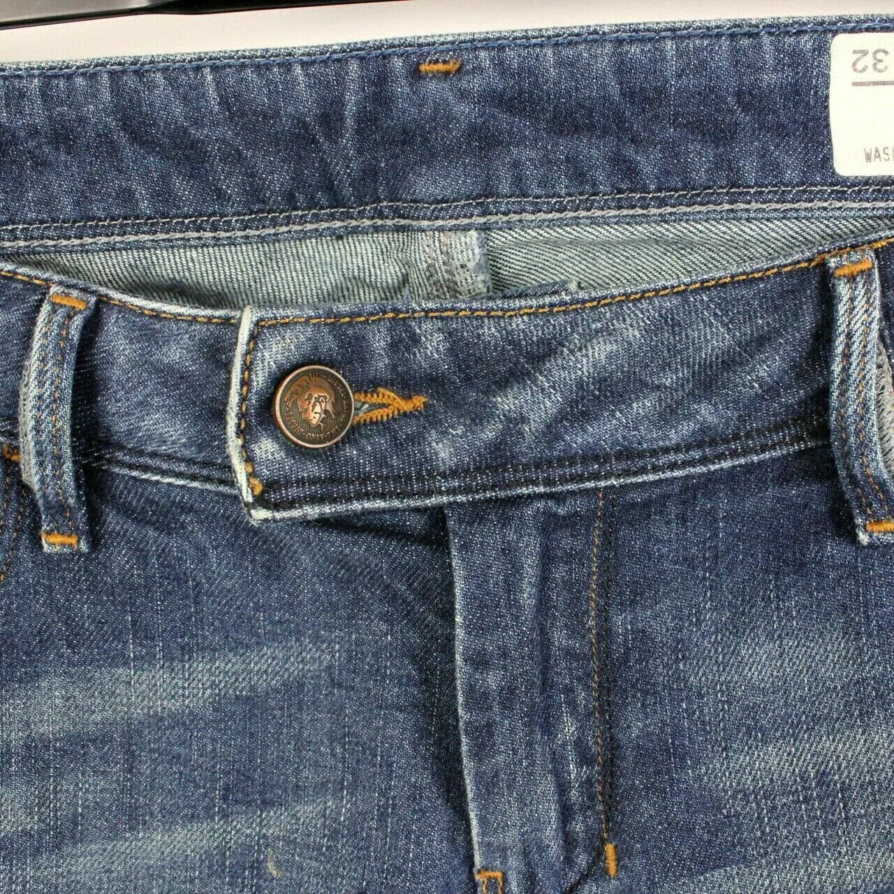 Womens DIESEL Nevy Jeans Dark Blue | W34 L32