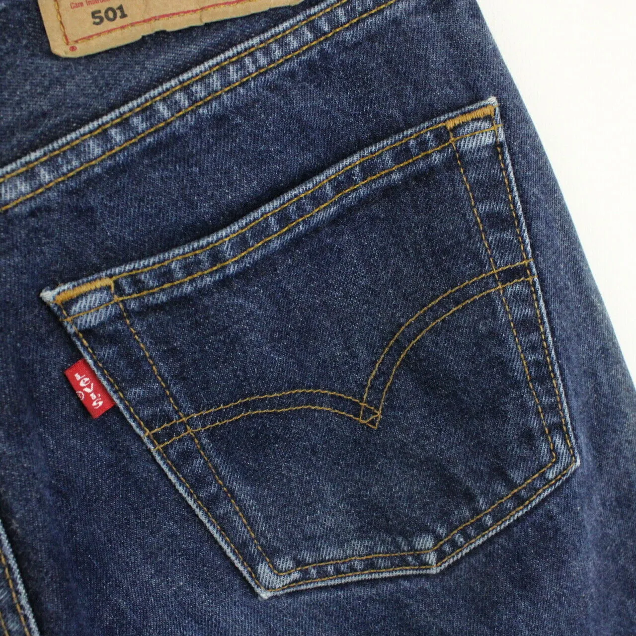 Womens LEVIS 501 Jeans Dark Blue | W28 L30