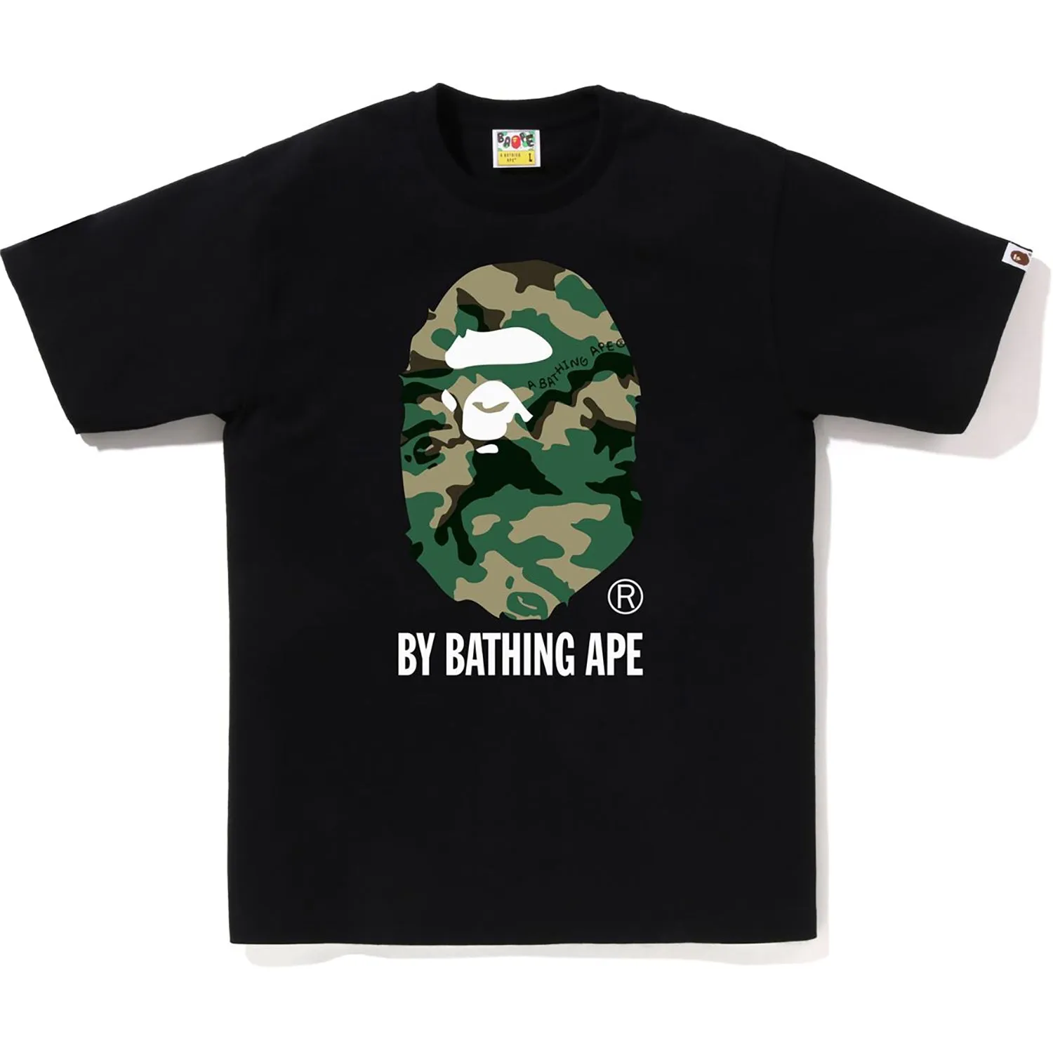 WOODLAND CAMO BY BATHING APE TEE MENS