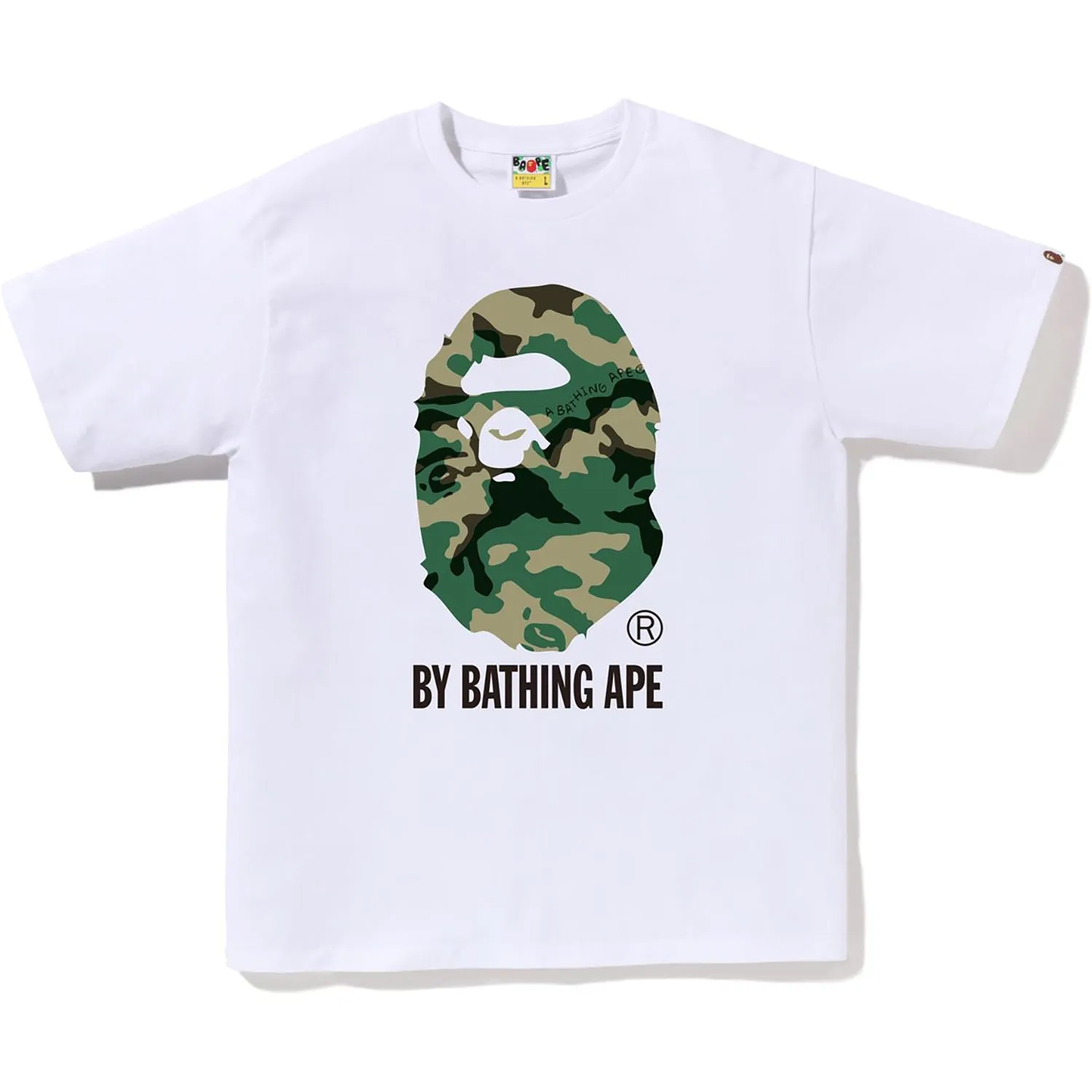 WOODLAND CAMO BY BATHING APE TEE MENS