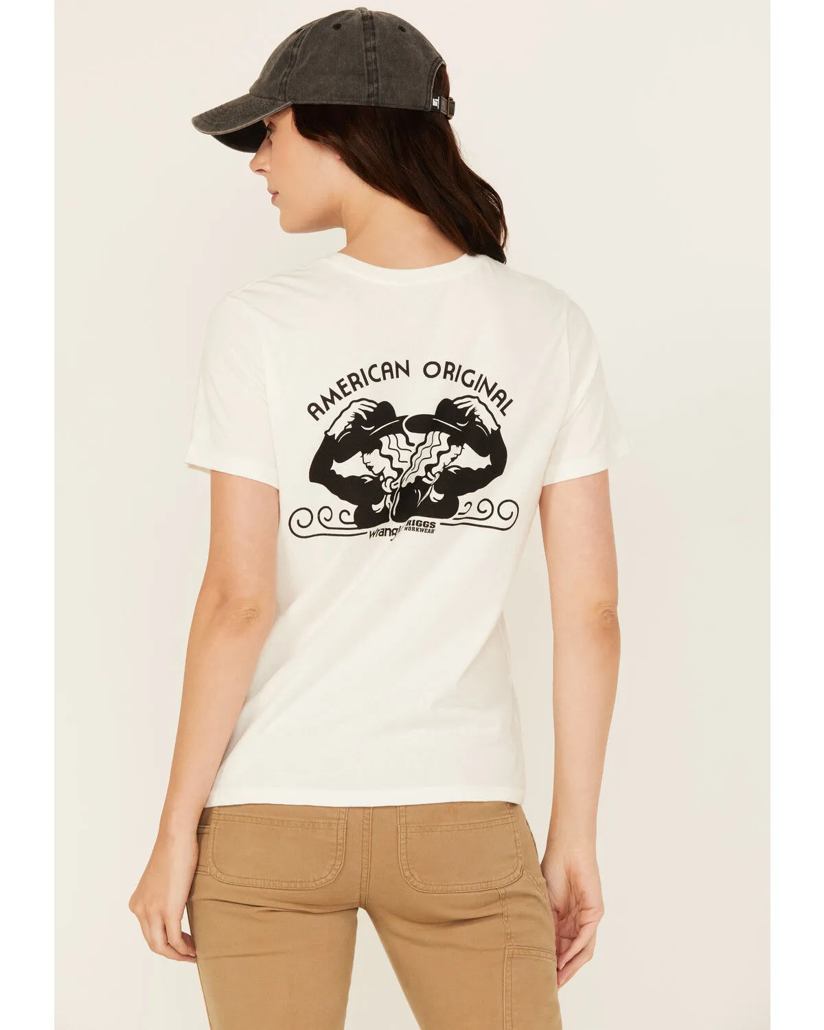 Wrangler RIGGS Women's Boot Barn Exclusive Original Graphic Short Sleeve Graphic Work Tee - Plus