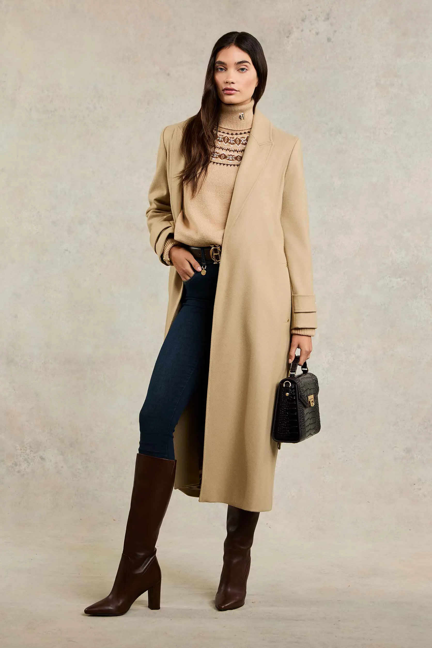 Wrap Coat (Camel)