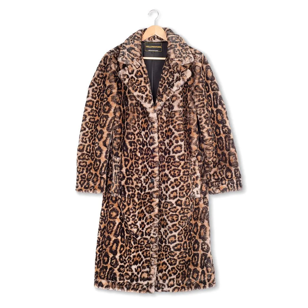 Yellowstone Beth Dutton Leopard Coat