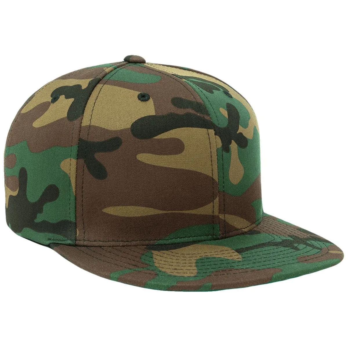 YP Camo Classic Snapback Cap Woodland