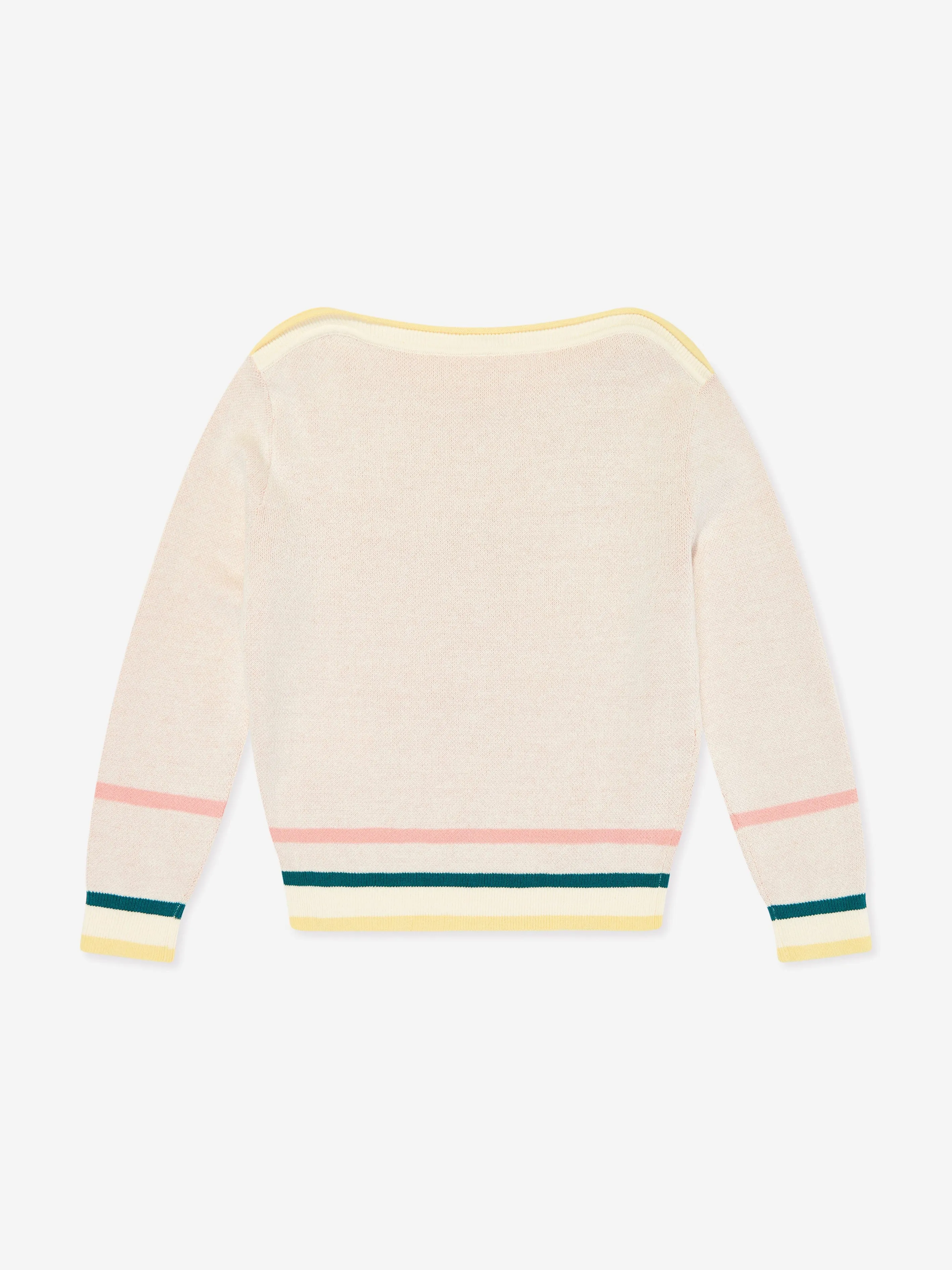 Zimmermann Girls Ottie Jacquard Sweater in Multicolour